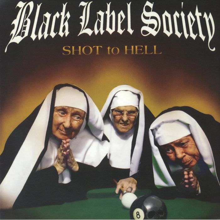 Shot To Hell - Canary Yellow Vinyl LP vinyl record cover