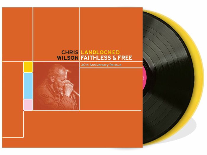 Landlocked Faithless & Free - 30th Anniversary Black & Yellow 2xLP vinyl record cover
