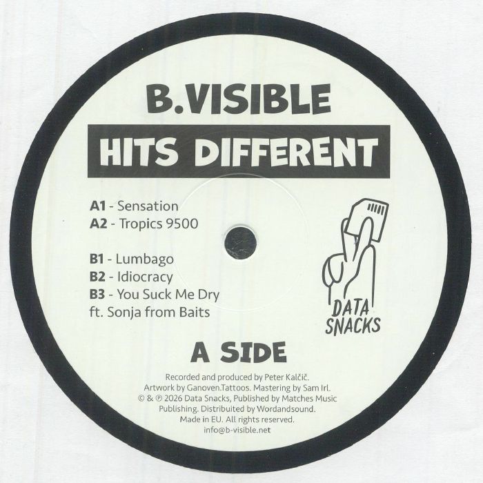 Hits Different - Vinyl EP vinyl record cover