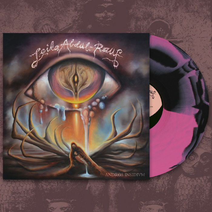 Andros Insidium - Pink & Black Vinyl LP vinyl record cover