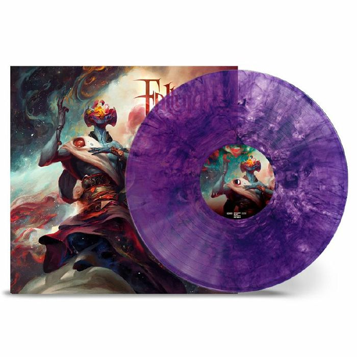 Xenotaph - Limited Edition Clear & Purple Marbled Vinyl LP vinyl record cover