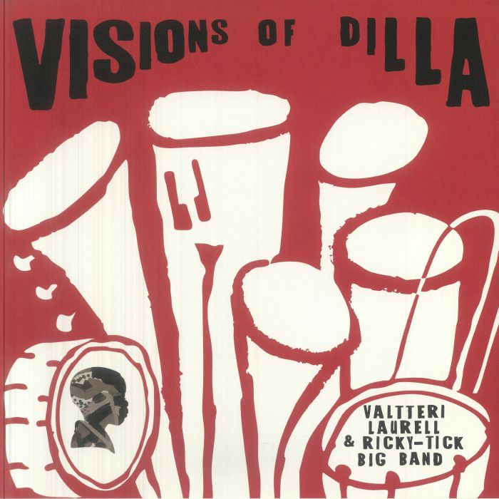 Visions Of Dilla - Vinyl LP vinyl record cover