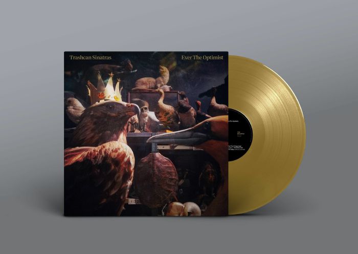 Ever The Optimist - Limited Edition Gold Vinyl LP vinyl record cover