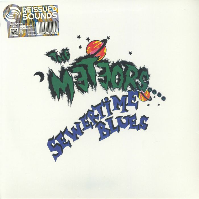 Sewertime Blues - Clear Splatter Vinyl LP vinyl record cover