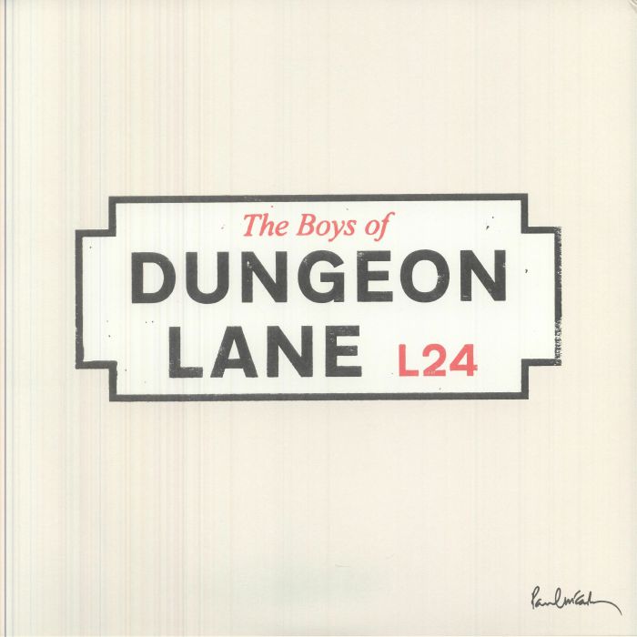 The Boys Of Dungeon Lane - Vinyl LP vinyl record cover