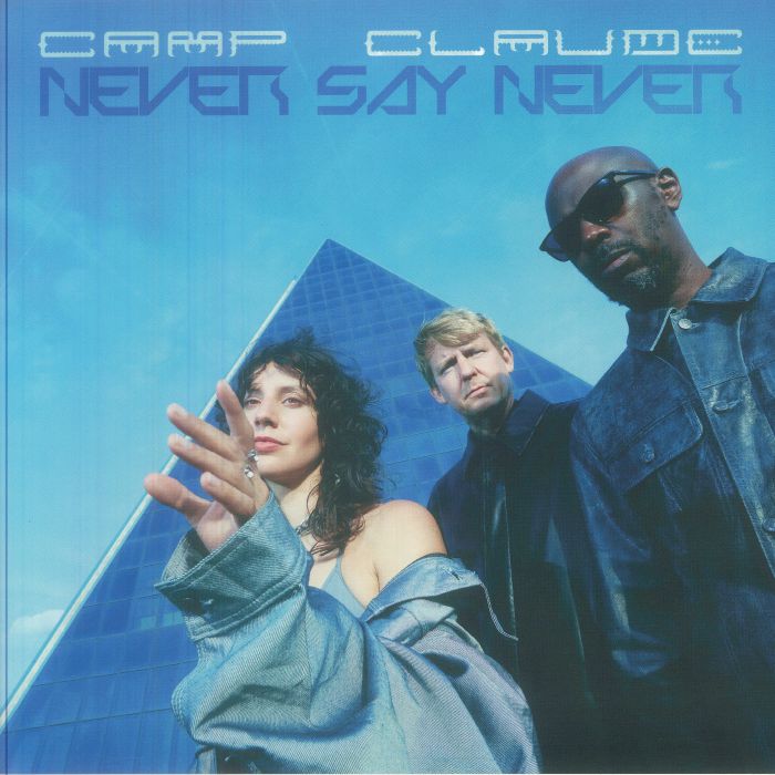 Never Say Never - Translucent Blue Vinyl LP vinyl record cover