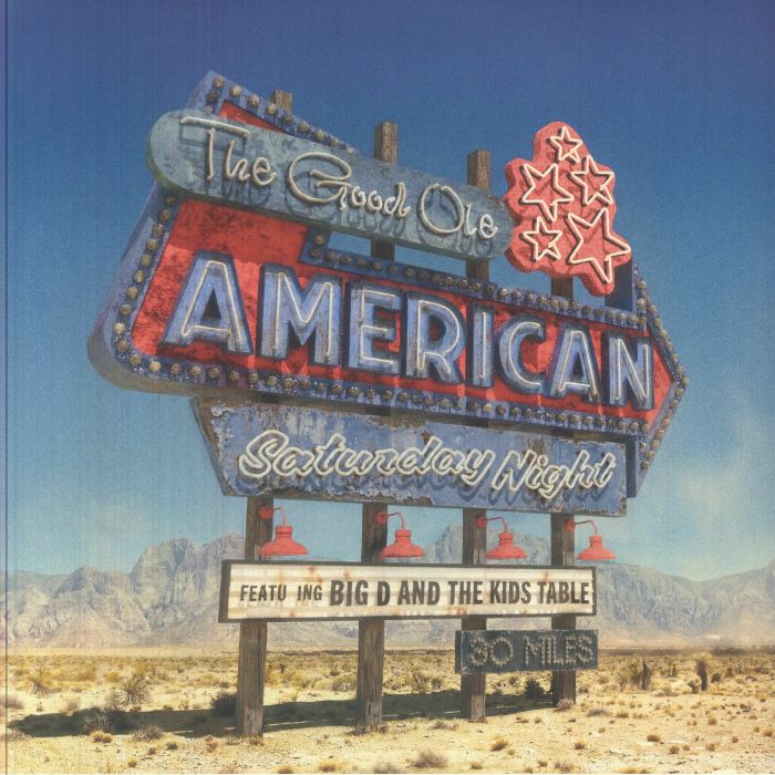 The Good Ole American Saturday Night - Blue Dream Splash Vinyl LP vinyl record cover