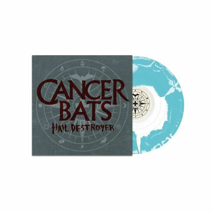 Hail Destroyer - Limited Edition Blue & White Vinyl LP vinyl record cover