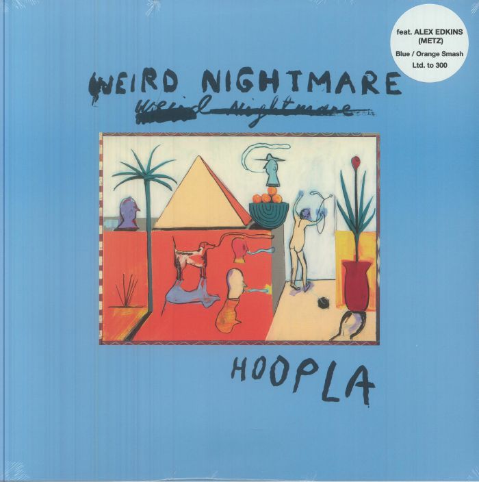 Hoopla - Limited Edition Blue & Orange Smash Vinyl LP vinyl record cover
