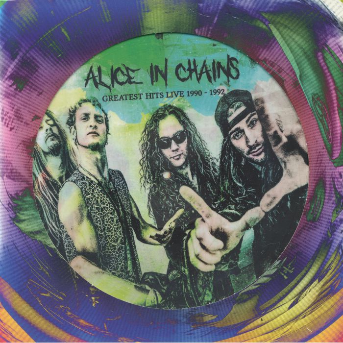 Greatest Hits Live 1990-1992 - Picture Disc Vinyl LP vinyl record cover