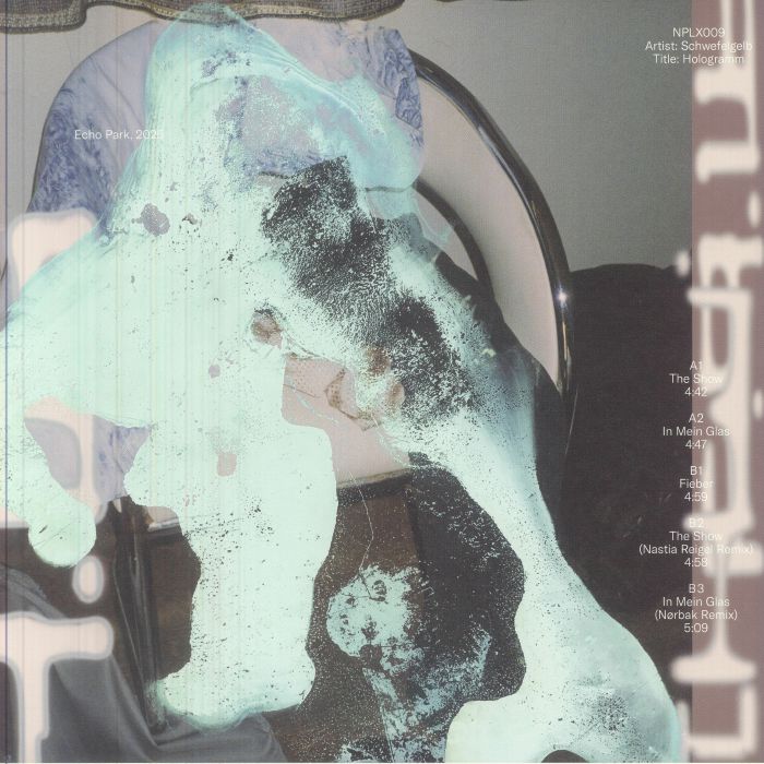 Hologramm - Green Marbled Vinyl EP vinyl record cover