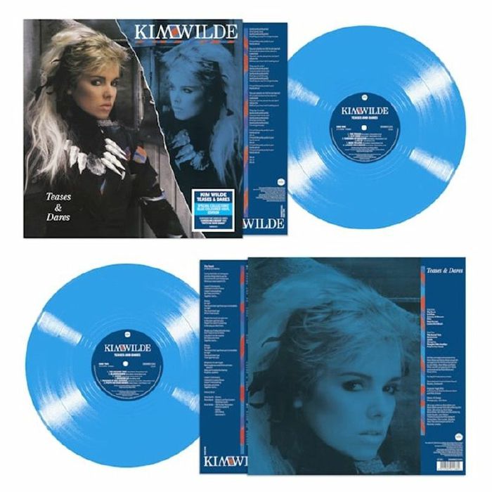 Teases & Dares - Blue Vinyl LP vinyl record cover