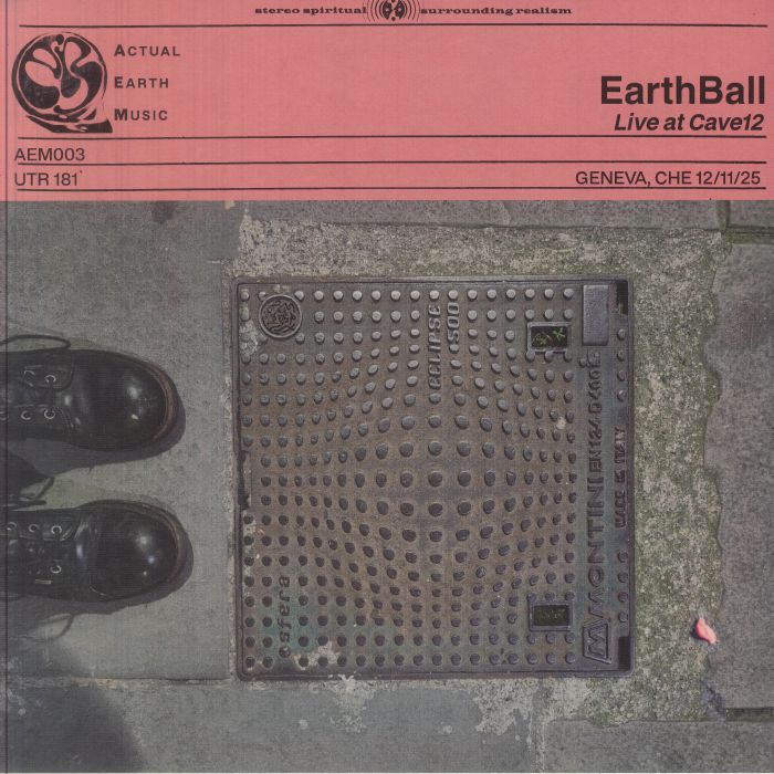 Actual Earth Music: Volume 3 & 4 - 180 Gram Vinyl LP vinyl record cover