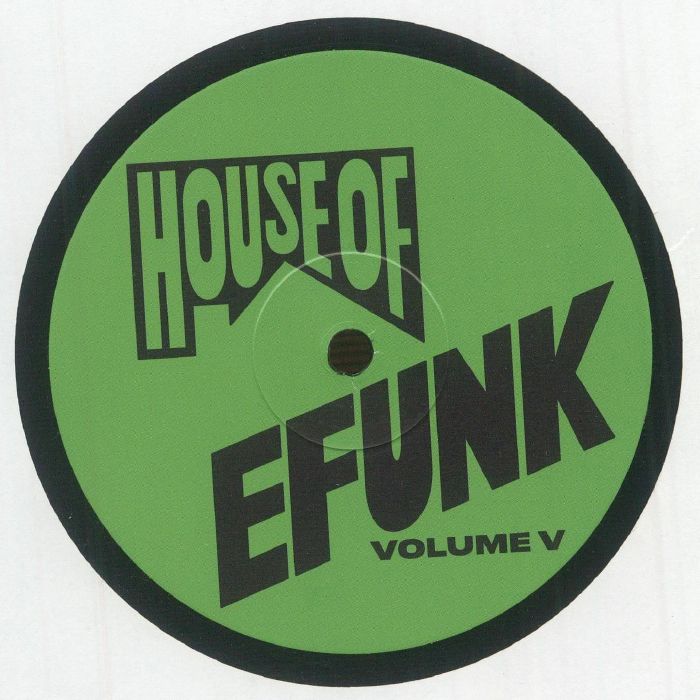 EFUNK Volume V - Vinyl EP vinyl record cover