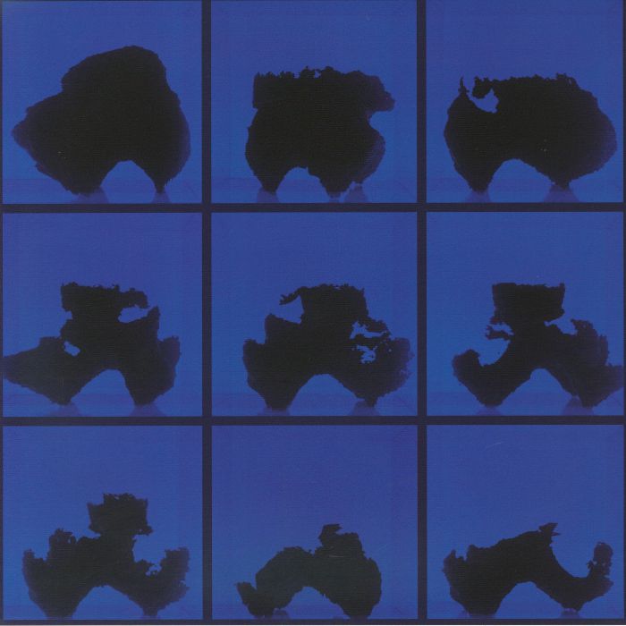 Fictional Days - Blue In Black Vinyl LP vinyl record cover