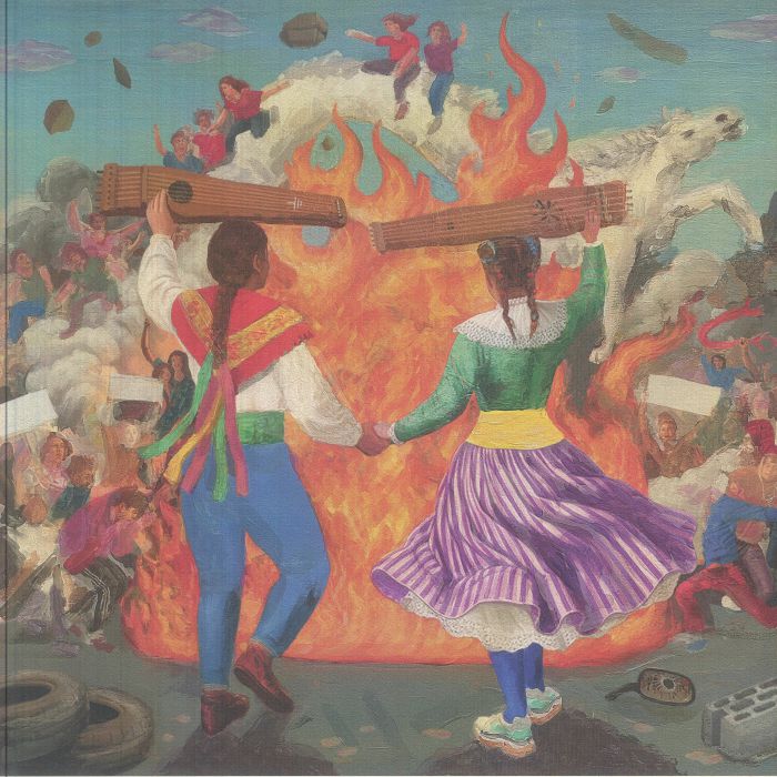 Flame Folclore - Vinyl LP vinyl record cover