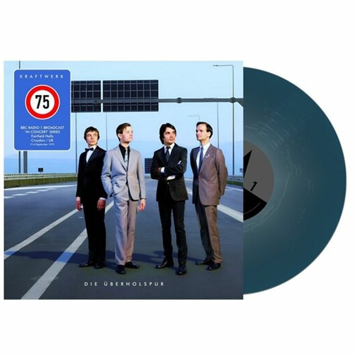 75: Die Uberholspur - Limited Edition Blue Marbled Vinyl LP vinyl record cover