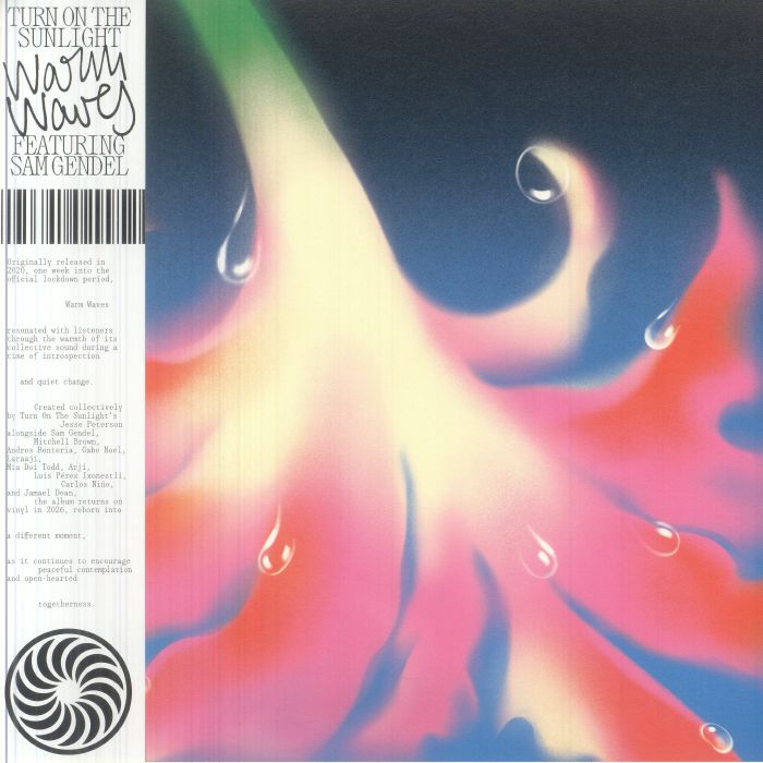 Warm Waves - Clear Vinyl LP vinyl record cover