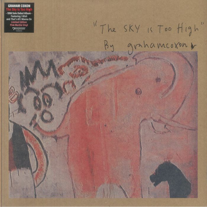 The Sky Is Too High - Limited Edition Pink Marbled Vinyl LP vinyl record cover