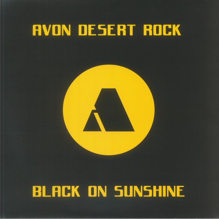 Black On Sunshine - Yellow & Black Splattered Vinyl LP vinyl record cover