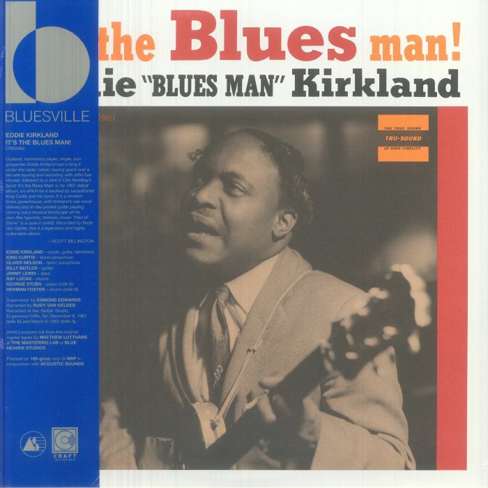 It's The Blues Man! - Vinyl LP vinyl record cover