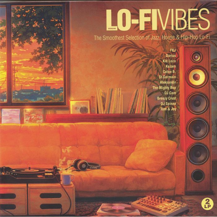 Lo Fi Vibes: The Smoothest Selection Of Jazz, House & Hip Hop Lo Fi - 2xLP vinyl record cover