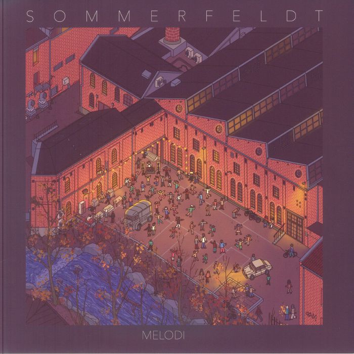 Melodi - Orange Vinyl LP vinyl record cover
