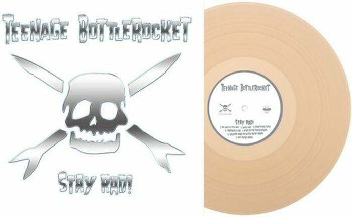 Stay Rad! - Translucent Tan Vinyl LP vinyl record cover