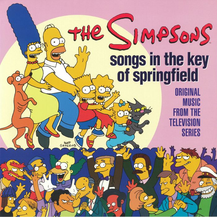 Songs In The Key Of Springfield - Deluxe Pink & Yellow 2xLP vinyl record cover
