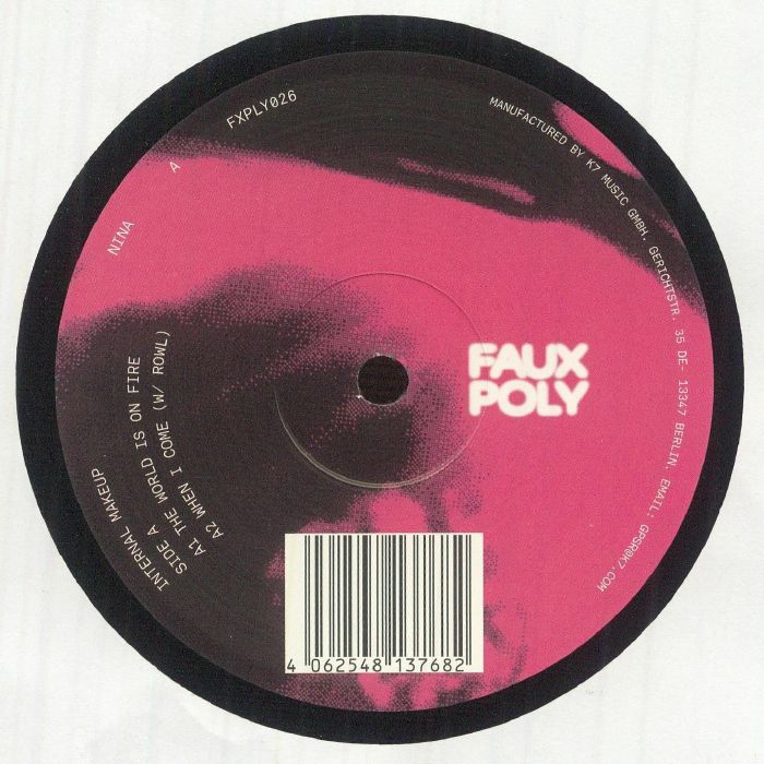 Internal Makeup - 12 Inch Vinyl vinyl record cover