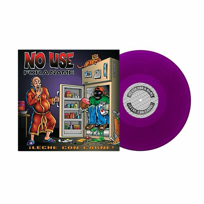 Leche Con Carne - Grape Vinyl LP vinyl record cover