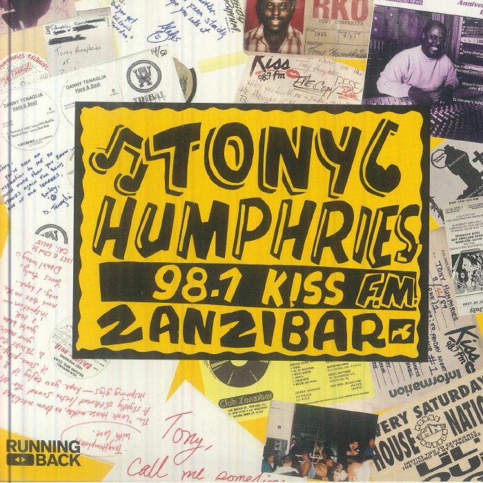 Running Back Mastermix: Kiss FM Zanzibar Years - 2CD CD cover