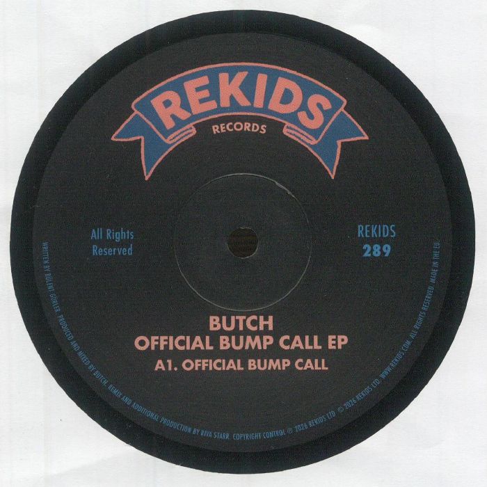 Official Bump Call EP - Vinyl EP vinyl record cover