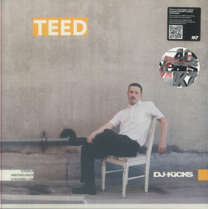 DJ Kicks: Teed - Vinyl LP vinyl record cover