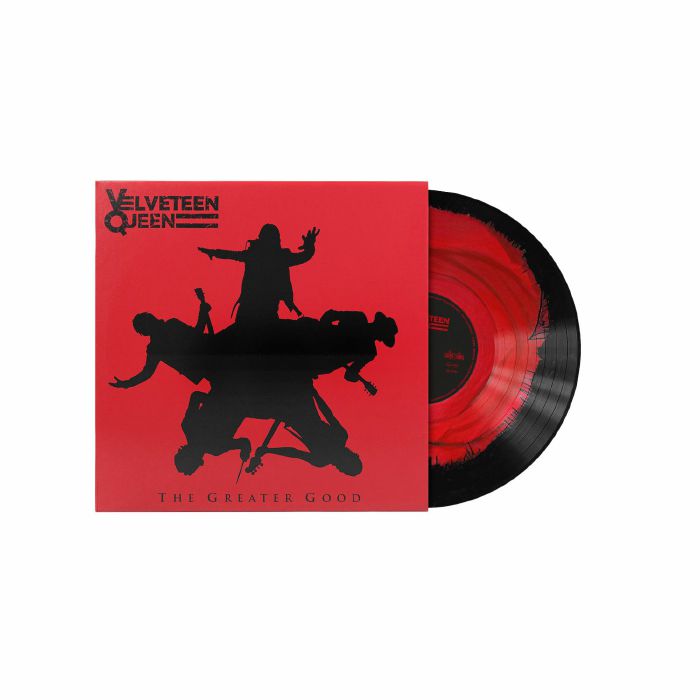 The Greater Good - Red & Black Corona Vinyl LP vinyl record cover