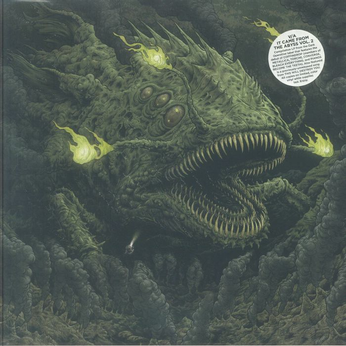 It Came From The Abyss: Volume 2 - Neon Green Vinyl LP vinyl record cover