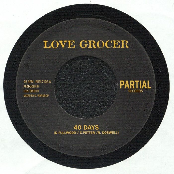 Forty Days - Vinyl Single vinyl record cover