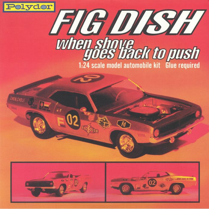 When Shove Goes Back To Push - White Vinyl 2xLP vinyl record cover