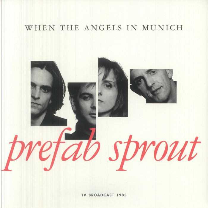When The Angels In Munich: TV Broadcast 1985 - Turquoise Vinyl LP vinyl record cover