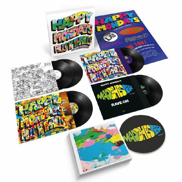 Pills 'n' Thrills & Bellyaches - 5xLP Box Set vinyl record cover