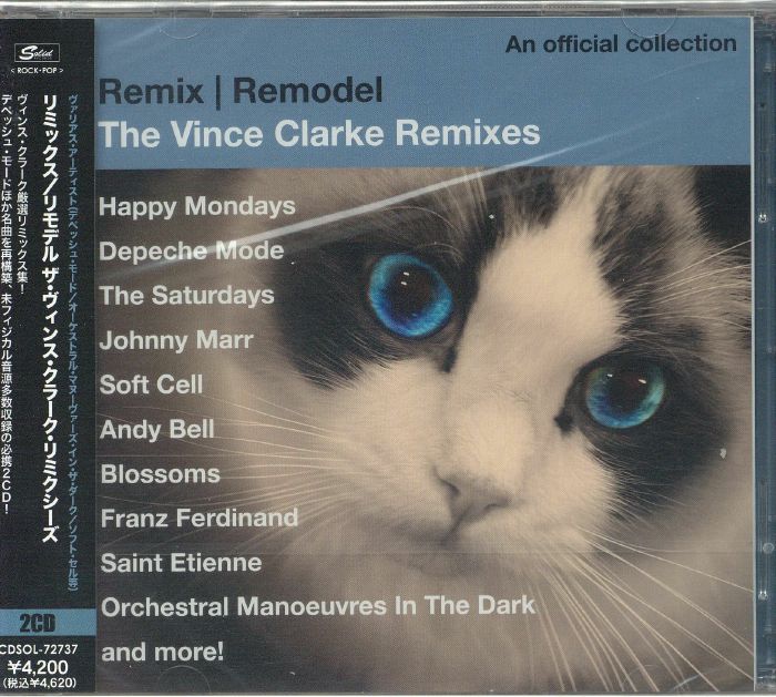 Remix/Remodel - The Vince Clarke Remixes - 2CD CD cover
