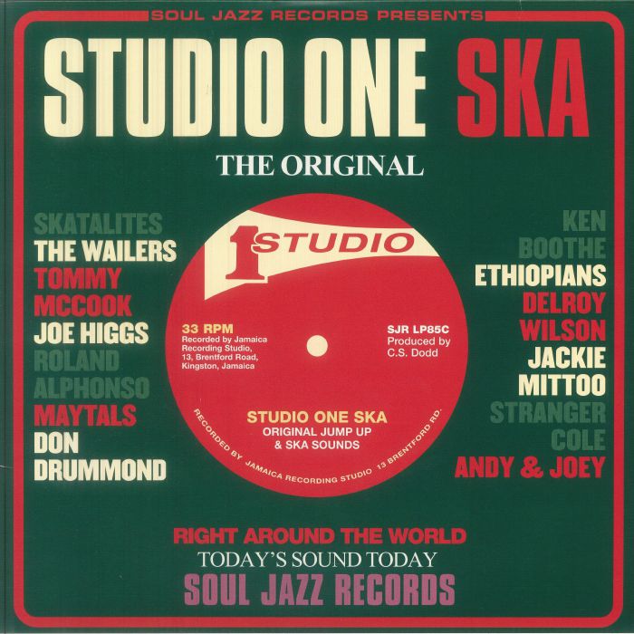 Studio One Ska - Limited Edition Red 2xLP vinyl record cover