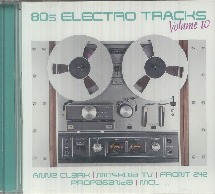 80s Electro Tracks Vol 10 - CD CD cover