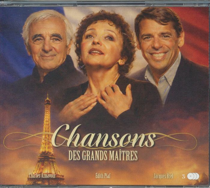Chansons Des Grands Maitres - 3CD Box Set CD cover