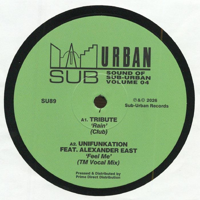 The Sound Of Sub Urban Volume 4 - 12 Inch Vinyl vinyl record cover