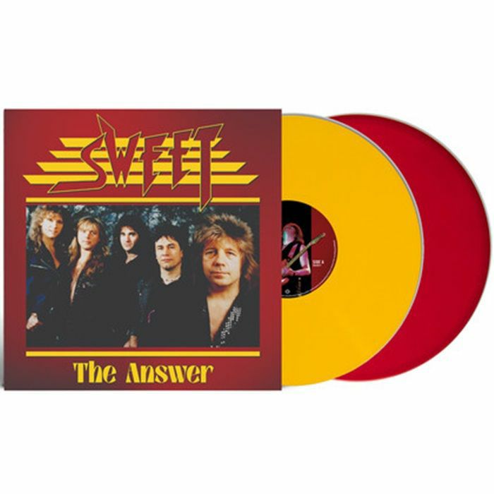 The Answer (Deluxe Edition) - Limited Edition Red & Yellow 2xLP vinyl record cover