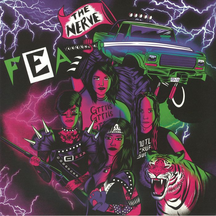 The Nerve - Green Vinyl LP vinyl record cover