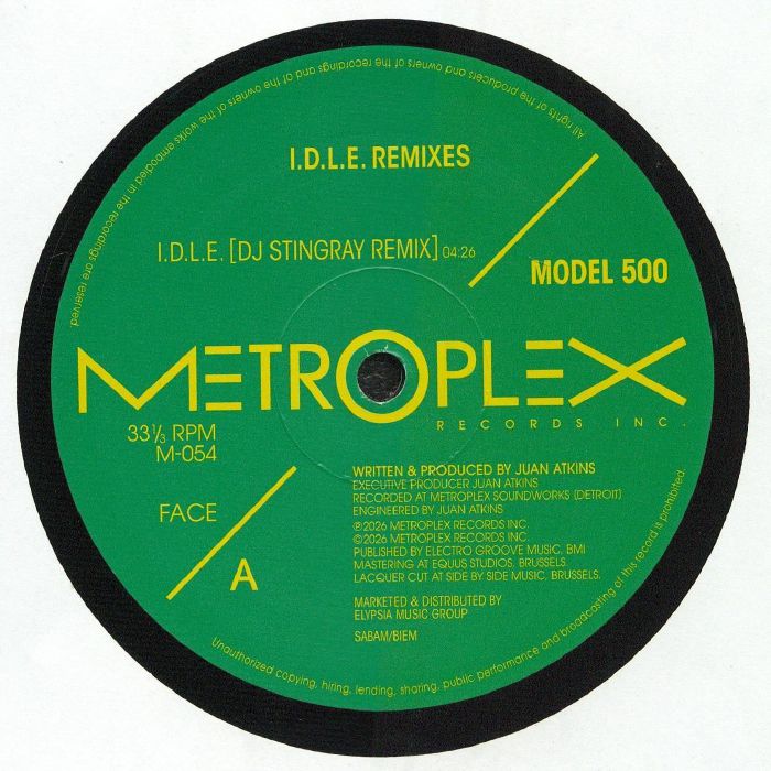 IDLE (Remixes) - Vinyl EP vinyl record cover