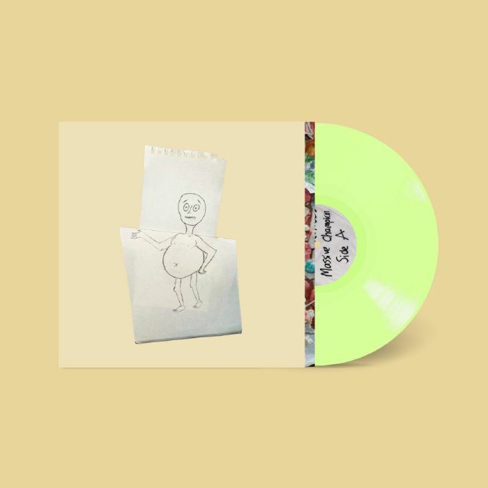 Massive Champion - Translucent Lime Vinyl LP vinyl record cover