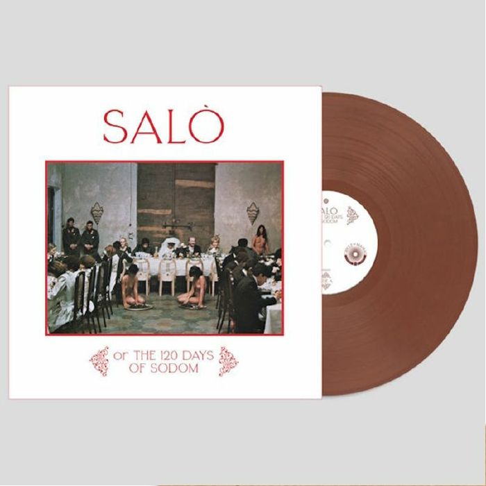Salo Or The 120 Days Of Sodom Soundtrack - Brown Vinyl LP vinyl record cover